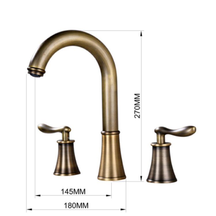 copper basin mixer