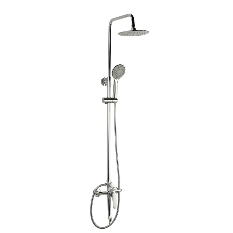 chrome waterfall shower set system