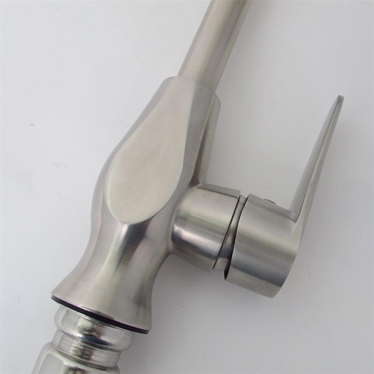 stainless steel kitchen faucet