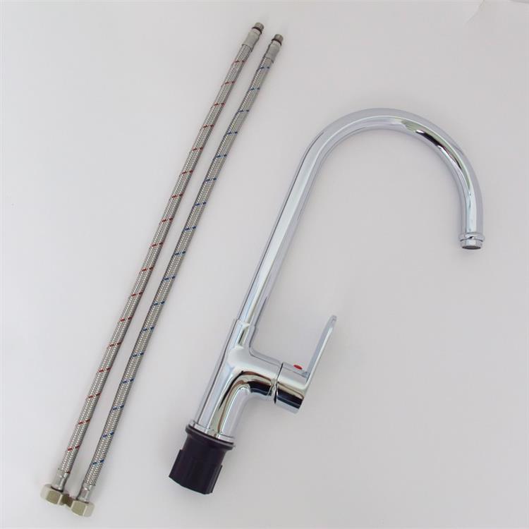 hot cold kitchen faucet