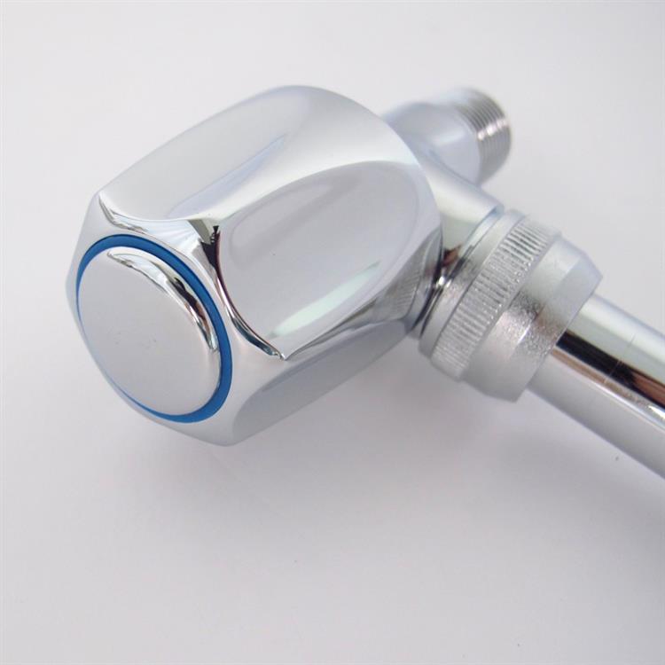 chrome kitchen water faucet