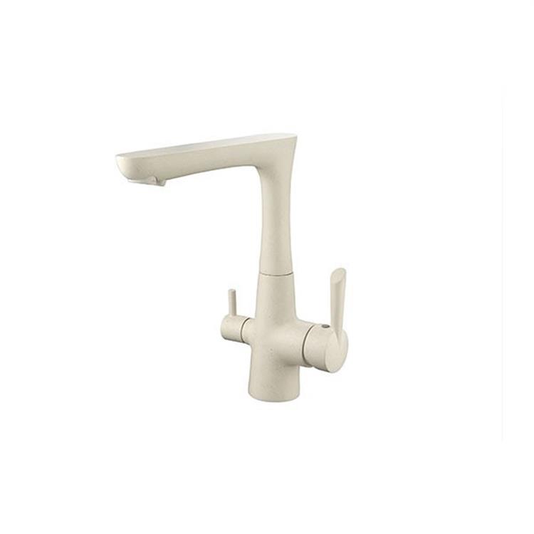 ceramic finish kitchen faucet