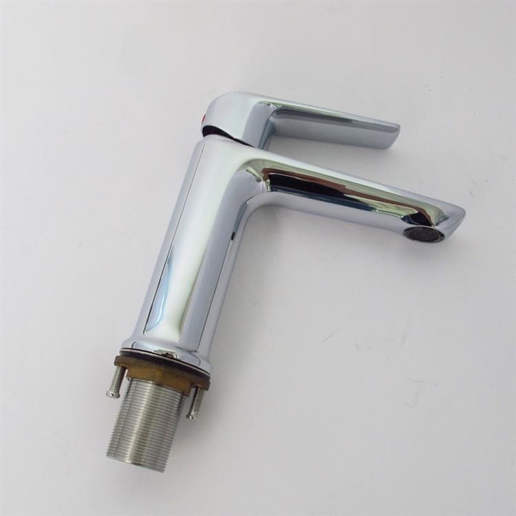 chrome brass basin water tap