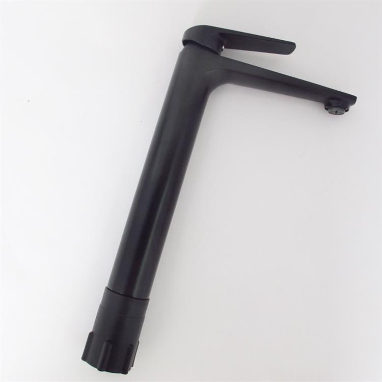 taller black basin faucet