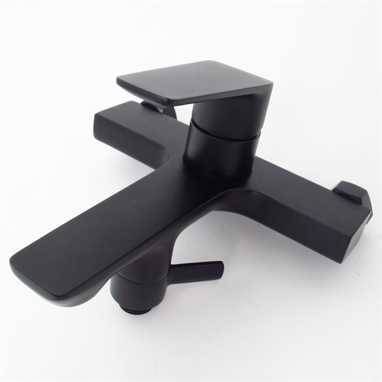 black faucet wall