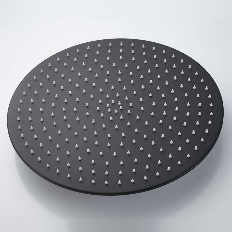 matte black china shower head