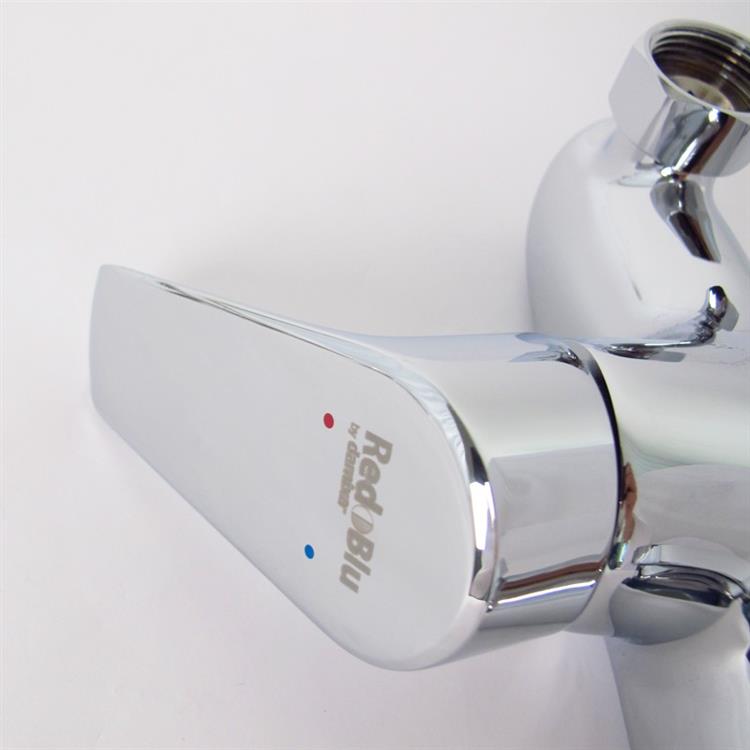 chrome shower tub faucet