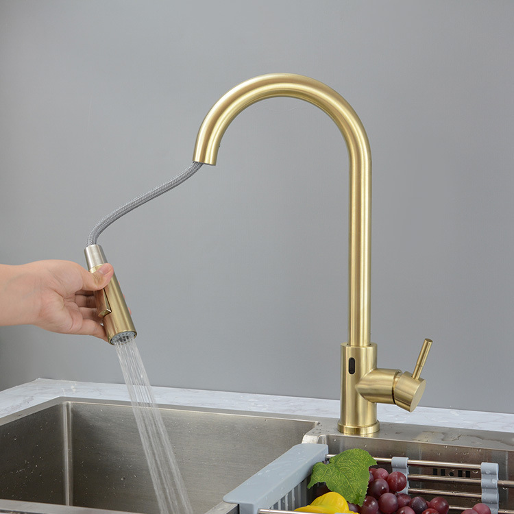 golden motion sensor faucet