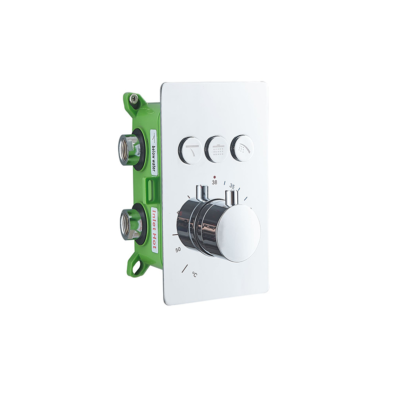three function thermostatic shower valves