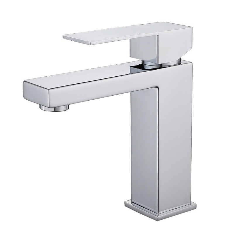 hot cold water mixer high basin faucet