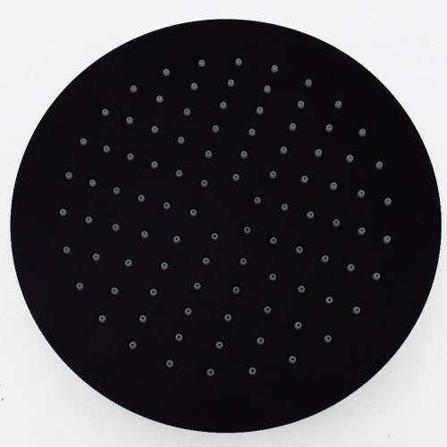 Bathroom Black rainfall ceiling shower head