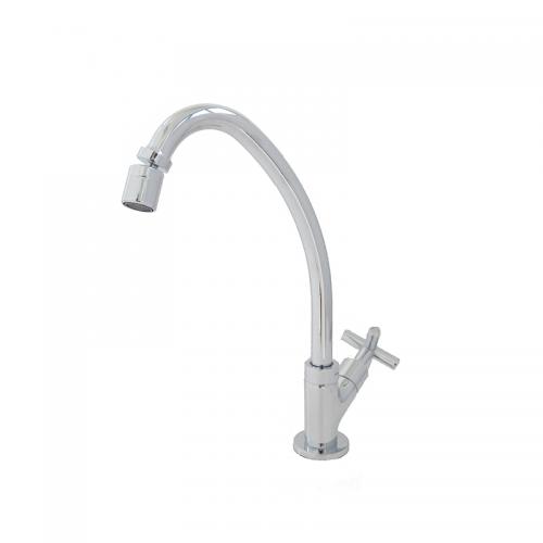 Single hole cold water kitchen sink tap