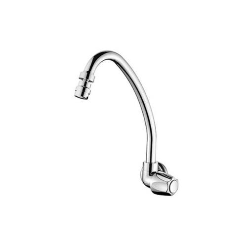 Wall mount cold water kitchen tap