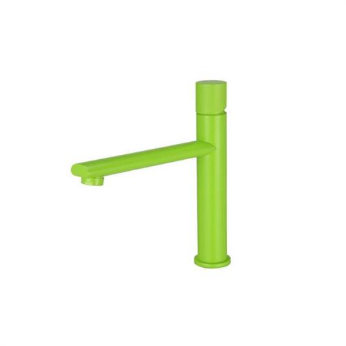 Deck-mount green color basin faucets