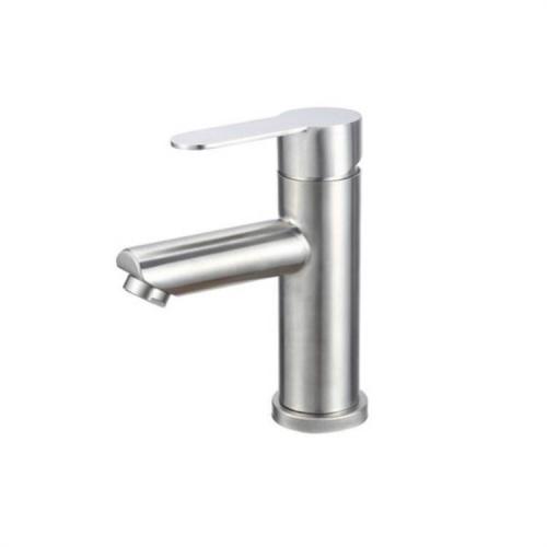 Deck-mount 304sus cold water basin water faucet