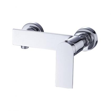 Bathroom brass single handle shower faucet