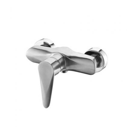 Wall mount SUS 304 stainless steel shower faucet