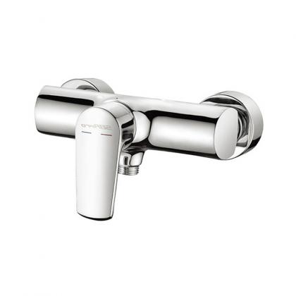 Wall mounted chrome bath faucets mixer