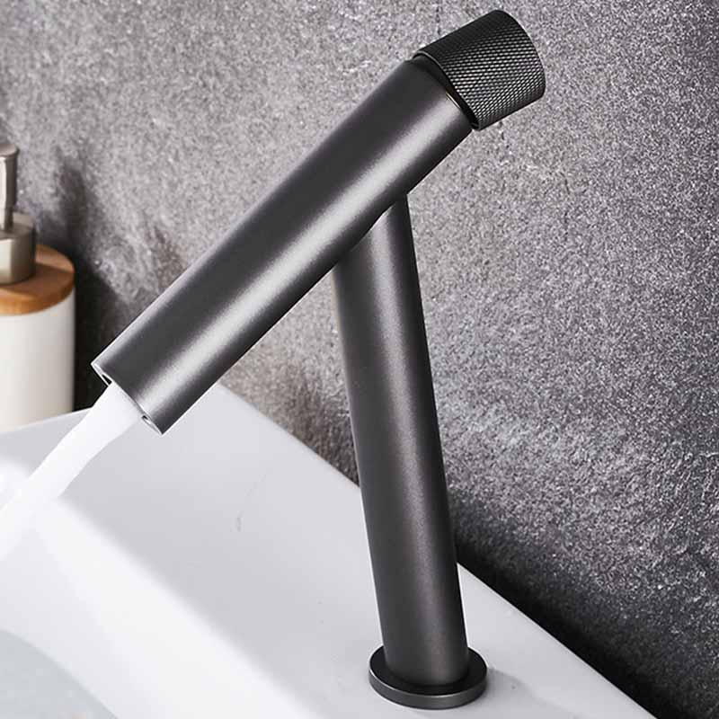 heightened black basin water faucets
