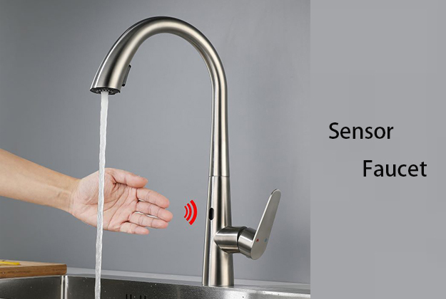 How does China touchless motion activated sensor faucet work? 